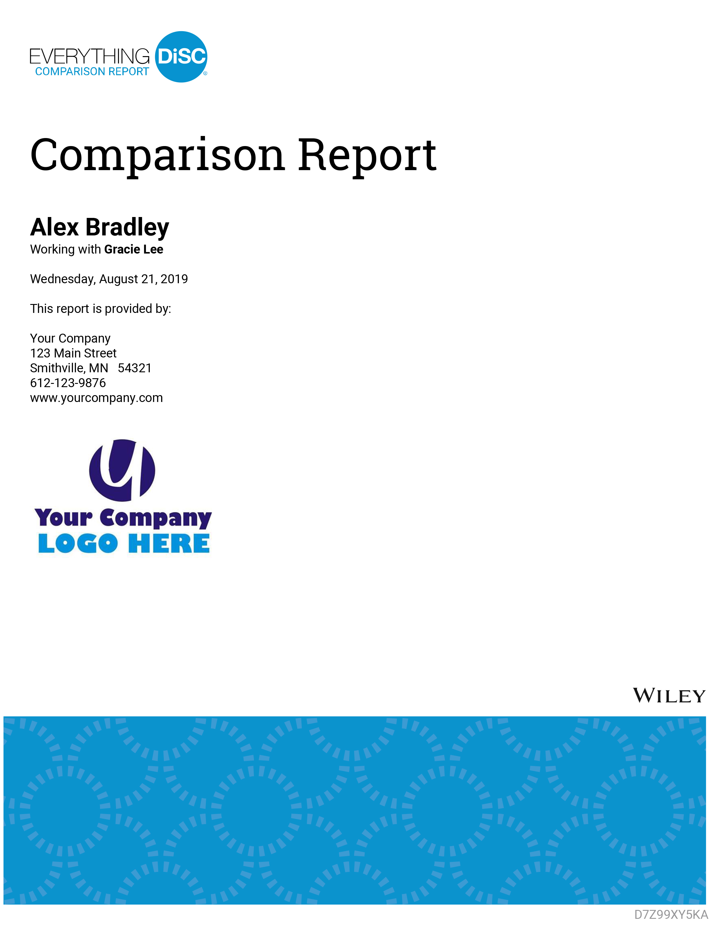 Everything DiSC Comparison Report Image May 2020