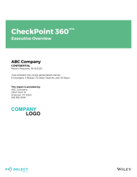 CheckPoint 360 Executive Overview Report Image
